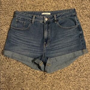 Pacsun rolled hem mom shorts -size 29
